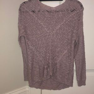 lilac cloudchaser sweater